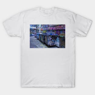 Street Art at Hosier Lane, Melbourne, Victoria, Australia T-Shirt